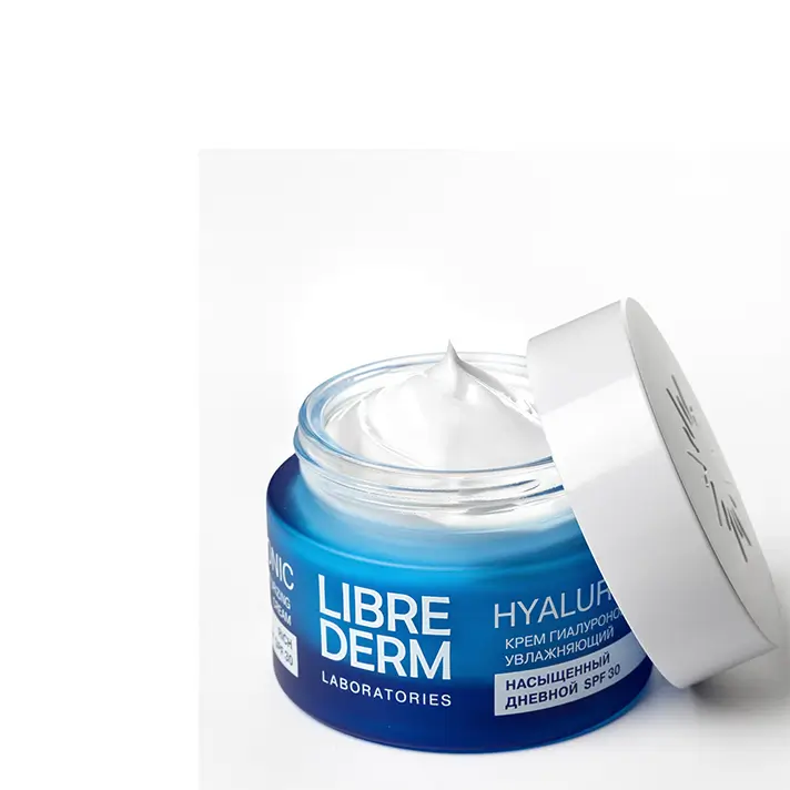 Гиалуроновый крем LIBREDERM насыщенный дневной SPF 30