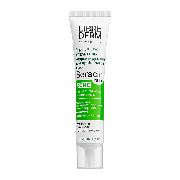 ДУО крем-гель корректирующий для проблемной кожи 40 мл