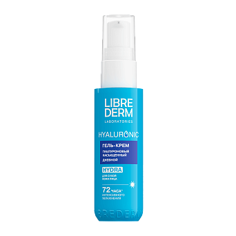 Гель-крем гиалуроновый увлажняющий насыщенный дневной 50 мл