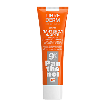 Крем Пантенол Форте 9%, 30 мл